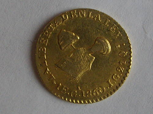 Mexico-1-Escudo-1860-Guadalajara